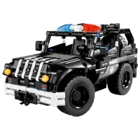 Constructor cu telecomandă XTech Police Car