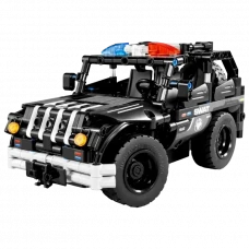 Constructor cu telecomandă XTech Police Car