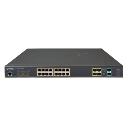 PoE коммутатор Planet GS-5220-16UP4S2X, IEEE 802.3af/at