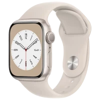 Ceas inteligent Apple Watch Series 8 GPS, 45mm, Starlight