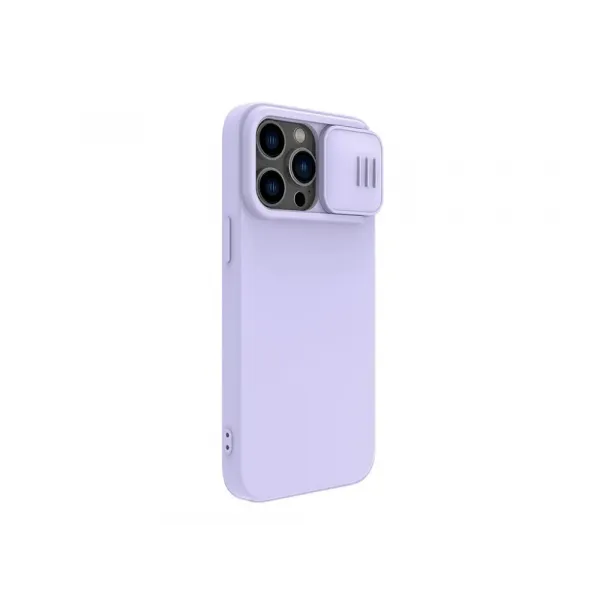 Husă Nillkin iPhone 14 Pro, CamShield Silky Silicone, Violet