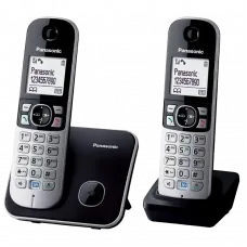 Telefon DECT Panasonic KX-TG6812, Negru