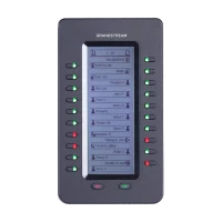 Modul de extensie Grandstream GXP2200EXT, Negru