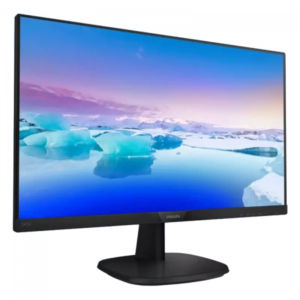 Monitor PHILIPS 243V7QSB / 23,8 inchi / IPS 1920x1080 FHD / Negru