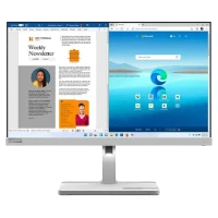Монитор Lenovo L24m-40 / 23,8 дюймов / IPS 1920x1080 FHD / Cloud Grey