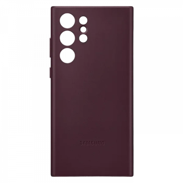 Husă Samsung Leather Cover for Galaxy S22 Ultra, Vinus