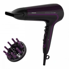 Фен PHILIPS HP8233/00, 2200Вт, Черный/ Фиолетовый