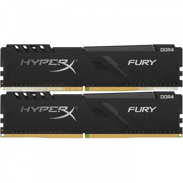 Оперативная память Kingston HyperX FURY, DDR4 SDRAM, 3733 МГц, 16Гб, HX437C19FB3K2/16