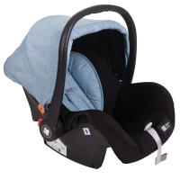 Scaun auto 3-în-1 Kikka Boo Amaia, Grupa 0+ (0-13 kg), Albastru