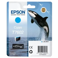 Cartuș de cerneală Epson T760, 26ml, Cyan
