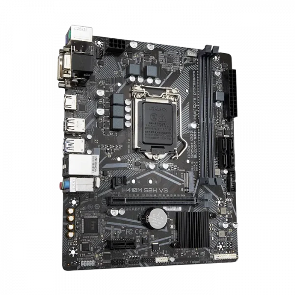 Материнская плата Gigabyte H410M S2H V3, LGA1200, Intel H510, Micro-ATX