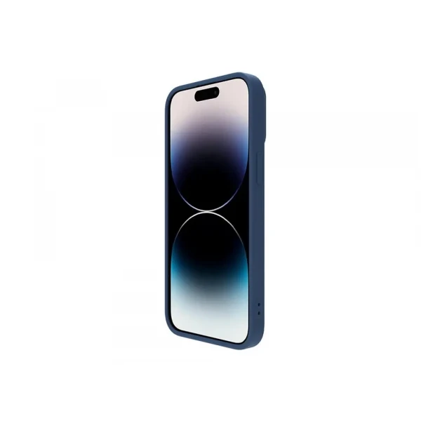 Husă Nillkin iPhone 14 Pro, CamShield Silky Silicone, Albastru
