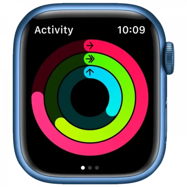 Ceas inteligent Apple Watch Series 7 GPS, 41mm, Albastru