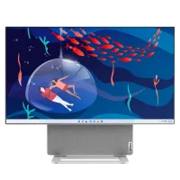 Computer All-in-One Lenovo Yoga AIO 7 27APH8, 27, AMD Ryzen 7 8845HS, 32GB/1024GB, Windows 11 Home SL, Cloud Grey