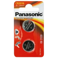 Дисковые батарейки Panasonic CR-2016EL, CR2016, 2шт.