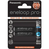 Батарейки Panasonic BK-4HCDE/2CP, AAA, 930мА·ч, 2шт.