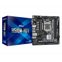 Материнская плата ASRock H510M-HDV, LGA1200, Intel H510, Micro-ATX