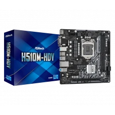 Placă de bază ASRock H510M-HDV, LGA1200, Intel H510, Micro-ATX