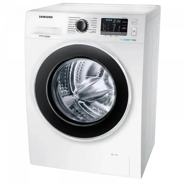 Стиральная машина Samsung WW60J52E0HWD, 6кг, Белый