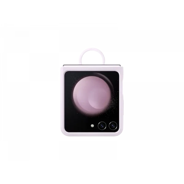 Husă Samsung Silicone Case with Ring Flip 5, Lavanda