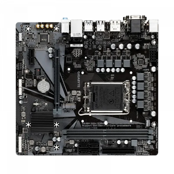 Placă de bază Gigabyte H610M S2H DDR4, LGA1700, Intel H610, Micro-ATX