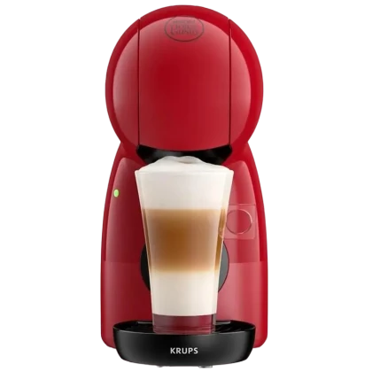 Cafetieră cu capsule Krups Piccolo KP1A0531, 1600W, Roșu