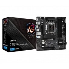 Placă de bază ASRock B760M PG LIGHTNING/D4, LGA1700, Intel B760, Micro-ATX