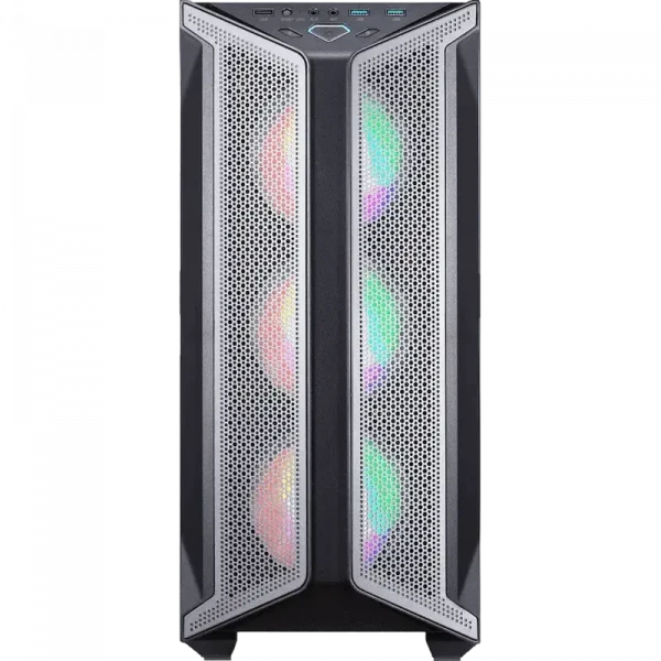 Компьютерный корпус Gamemax Brufen C1, Midi-Tower, Без блока питания, Чёрный