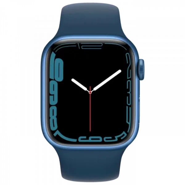 Ceas inteligent Apple Watch Series 7 GPS, 41mm, Albastru