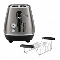 Toaster DeLonghi CTIN2103.TB, Titanium Black