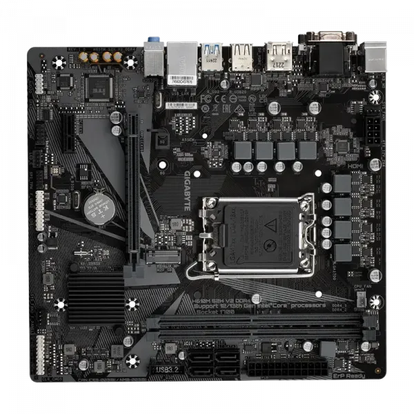 Placă de bază Gigabyte H610M S2H V2 DDR4, LGA1700, Intel H610, Micro-ATX