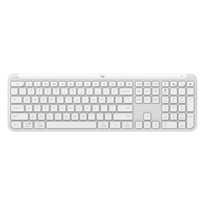 Клавиатура Logitech K950, Беспроводное, Белый