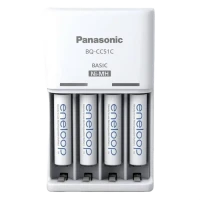 Зарядное устройство Panasonic BQ-CC51C, Белый