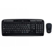 Set Tastatură + Mouse Logitech MK330, Fără fir, Negru