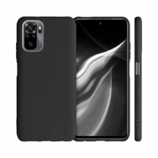 Husă Xcover Redmi Note 10/Note10S - Soft Touch (Microfiber), Negru