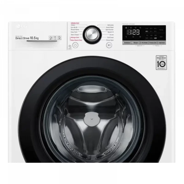 Mașină de spălat LG F4WV310S6E, 10,5kg, Alb