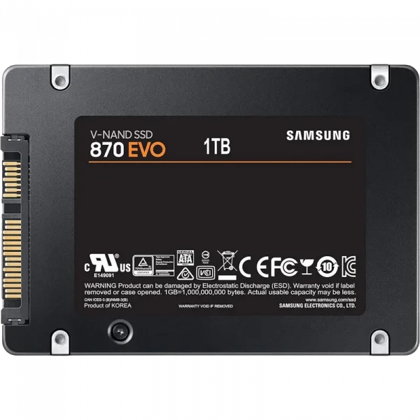 Unitate SSD Samsung 870 EVO MZ-77E1T0, 1024GB, MZ-77E1T0B/KR