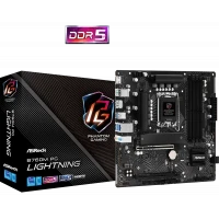 Материнская плата ASRock B760M PG LIGHTNING, LGA1700, Intel B760, Micro-ATX