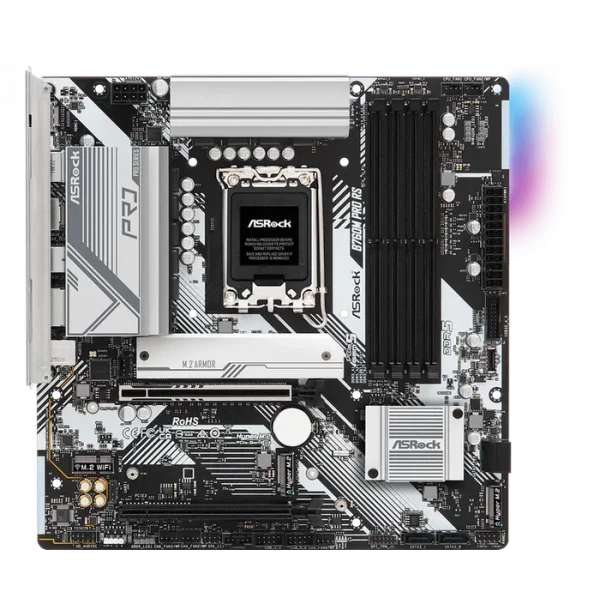 Placă de bază ASRock B760M PRO RS, LGA1700, Intel B760, Micro-ATX