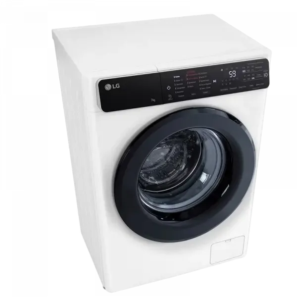 Mașină de spălat LG F2T3HS6W, 7kg, Alb
