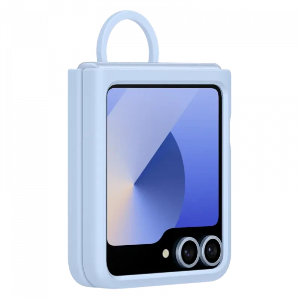 Husă Samsung Silicone Case Flip 6, Albastru