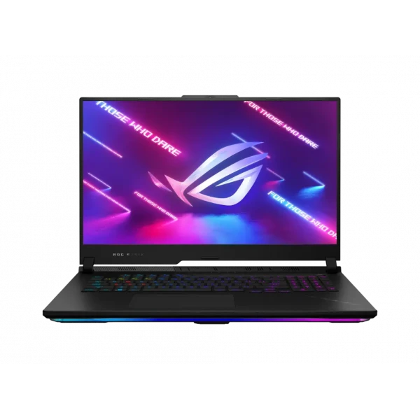 Игровой ноутбук 17,3 ASUS ROG Strix SCAR 17 G733PYV, Off Black, AMD Ryzen 9 7945HX3D, 32Гб/1024Гб, Без ОС