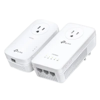 Wi-Fi + Powerline адаптер TP-LINK TL-WPA8631P KIT, AV1300, 1300 Mбит/c, Белый