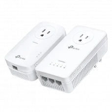 Wi-Fi + Powerline adapter TP-LINK TL-WPA8631P KIT, AV1300, 1300 Mbps, Alb