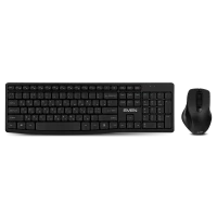 Set Tastatură + Mouse SVEN C3500W, Fără fir, Negru