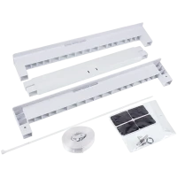 Kit montare verticala pentru uscatoare Whirlpool Wpro CDS102, Alb