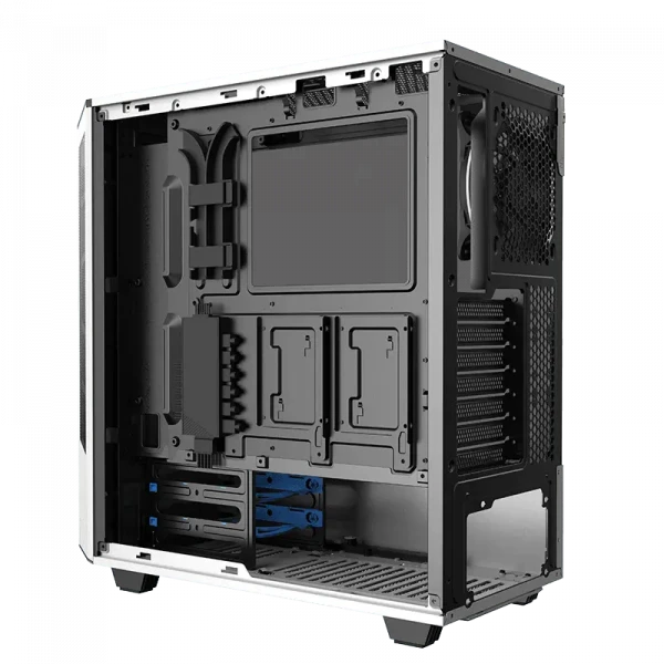 Компьютерный корпус Gamemax Paladin T801 WT, Midi-Tower, Без блока питания, Белый