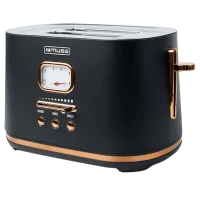 Toaster MUSE MS-130 BC, Negru | Auriu