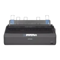 Матричный принтер Epson LX-1350, A3, Чёрный