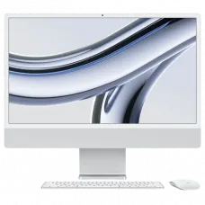 Redenumit: 'Computer All-in-One Apple iMac A2873 / 24 inchi / M3 8-core CPU și 10-core GPU / 16GB RAM / 1024GB SSD / macOS Sonoma / Argintiu'